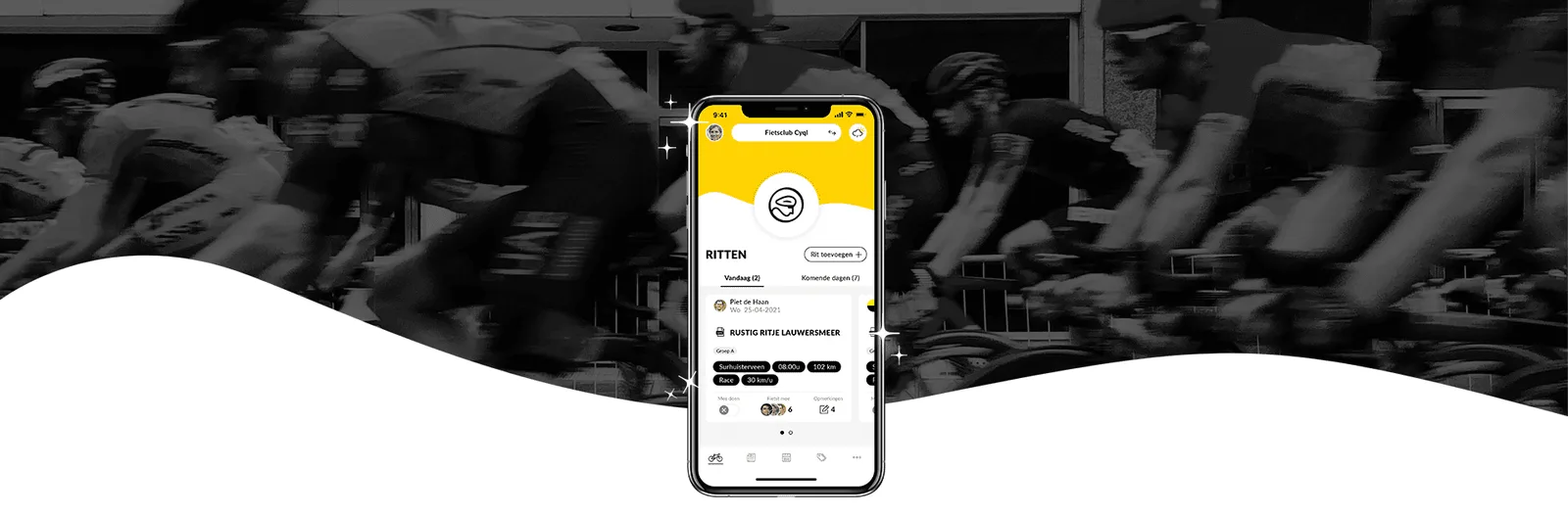 Fietsclubs enthousiast over nieuwe app Cyql