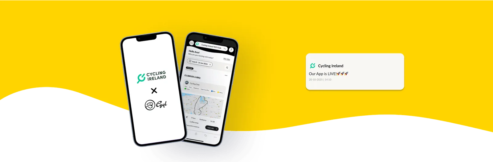 Cyql x Cycling Ireland: A White Label App for Cycling Ireland’s Cycling Clubs