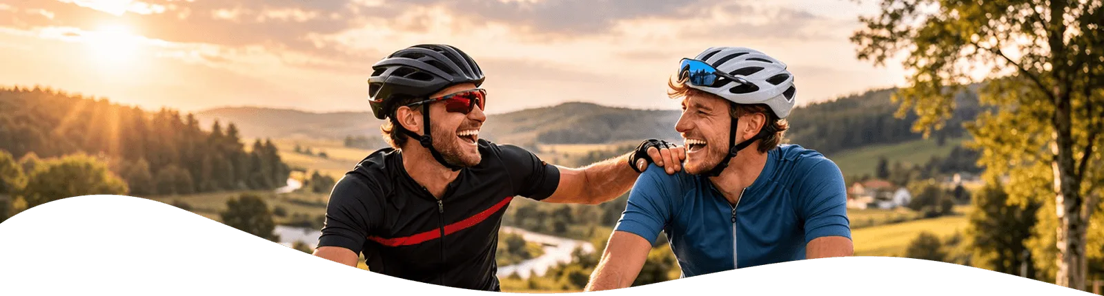 Why cycling together is more fun than alone